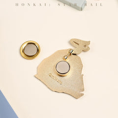 Honkai: Star Rail Owlbert’s Reception Room Metal Badge