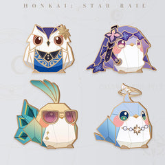 Honkai: Star Rail Owlbert’s Reception Room Metal Badge