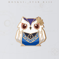 Honkai: Star Rail Owlbert’s Reception Room Metal Badge
