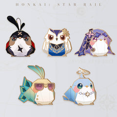 Honkai: Star Rail Owlbert’s Reception Room Metal Badge