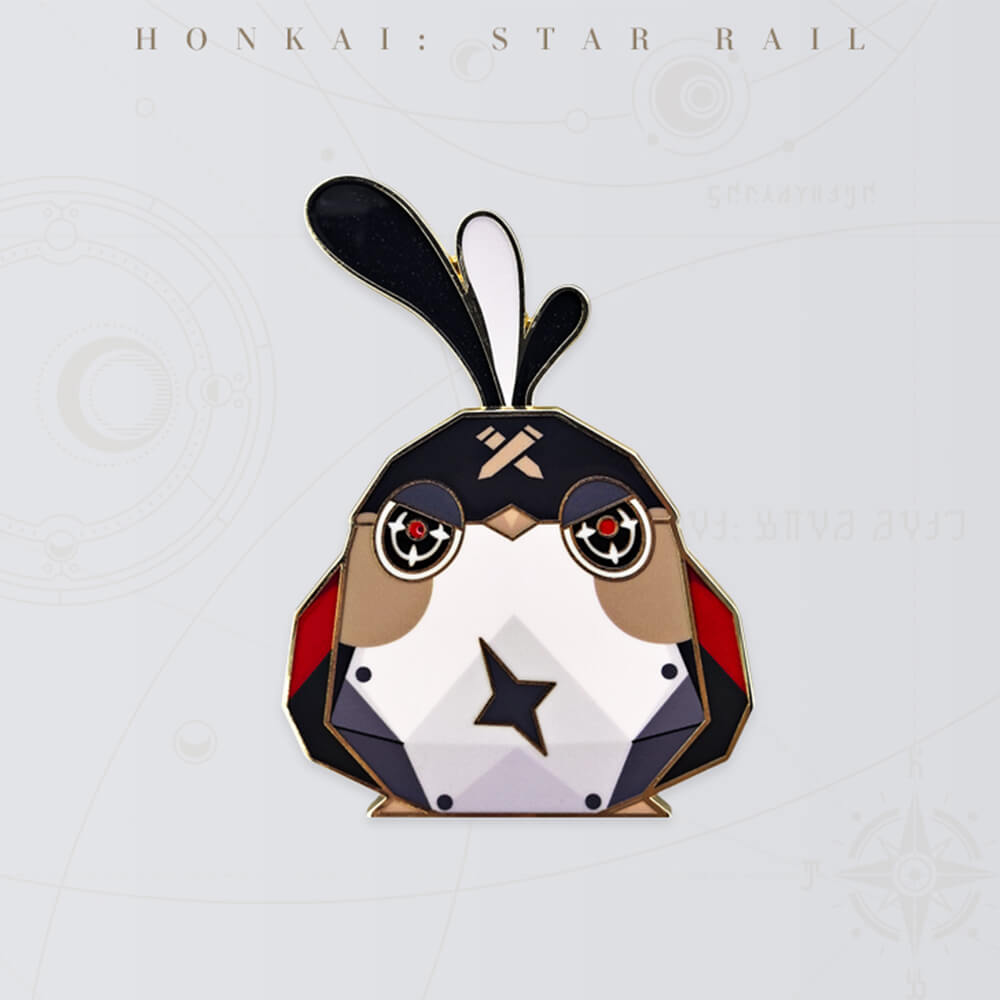 Honkai: Star Rail Owlbert’s Reception Room Metal Badge