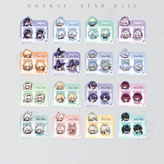 Honkai: Star Rail Pom-Pom Gallery Soft Magnetic Bookmark Set