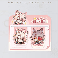 Honkai: Star Rail Pom-Pom Gallery Soft Magnetic Bookmark Set