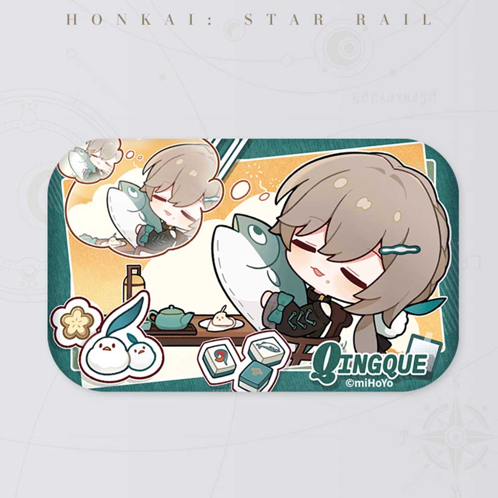 Honkai: Star Rail Pom-Pom Photo Album Series Tinplate Badges