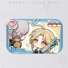 Honkai: Star Rail Pom-Pom Photo Album Series Tinplate Badges