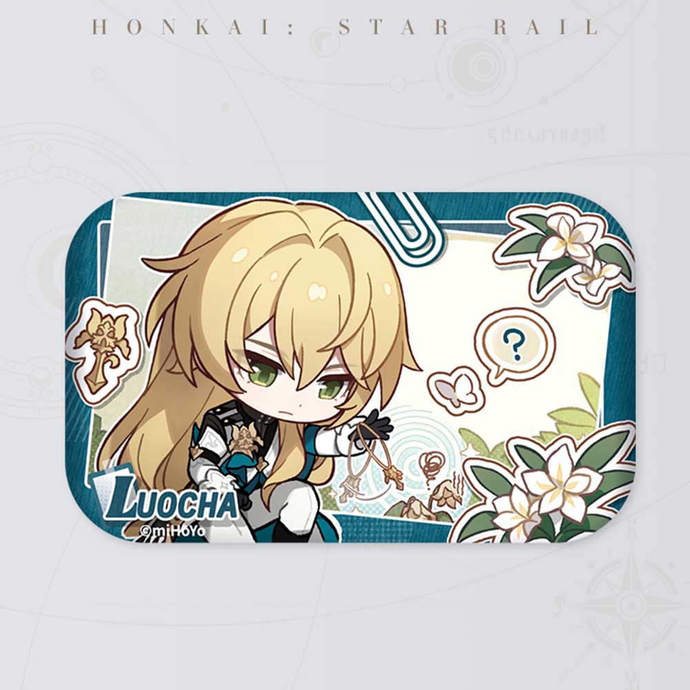 Honkai: Star Rail Pom-Pom Photo Album Series Tinplate Badges