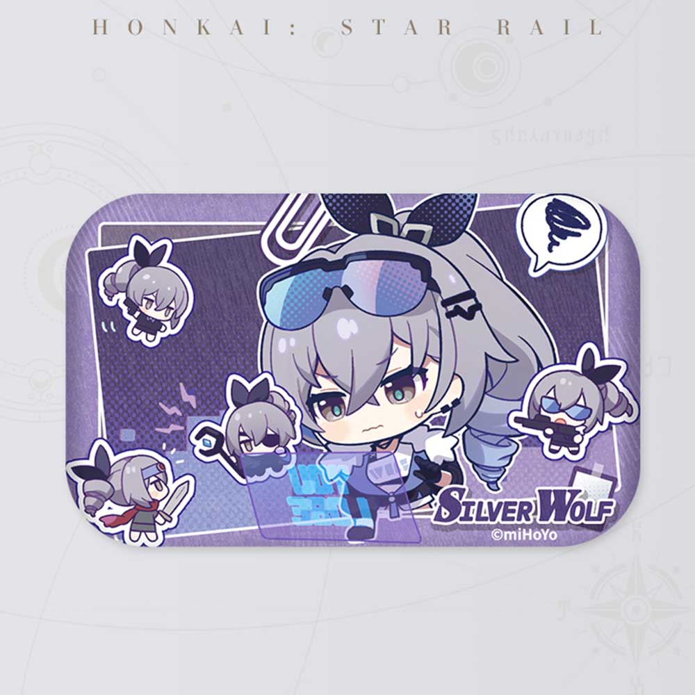 Honkai: Star Rail Pom-Pom Photo Album Series Tinplate Badges