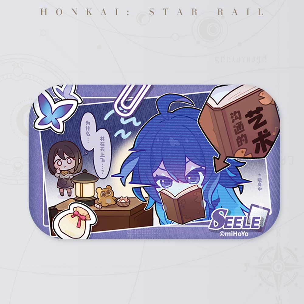 Honkai: Star Rail Pom-Pom Photo Album Series Tinplate Badges