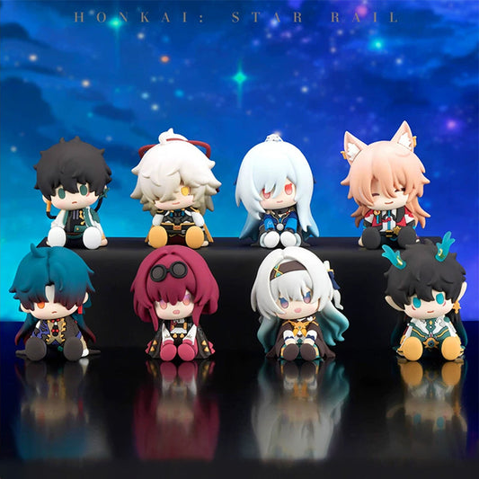 Honkai: Star Rail POTEPOTTE-R Sitting Resin Figure Blind Box