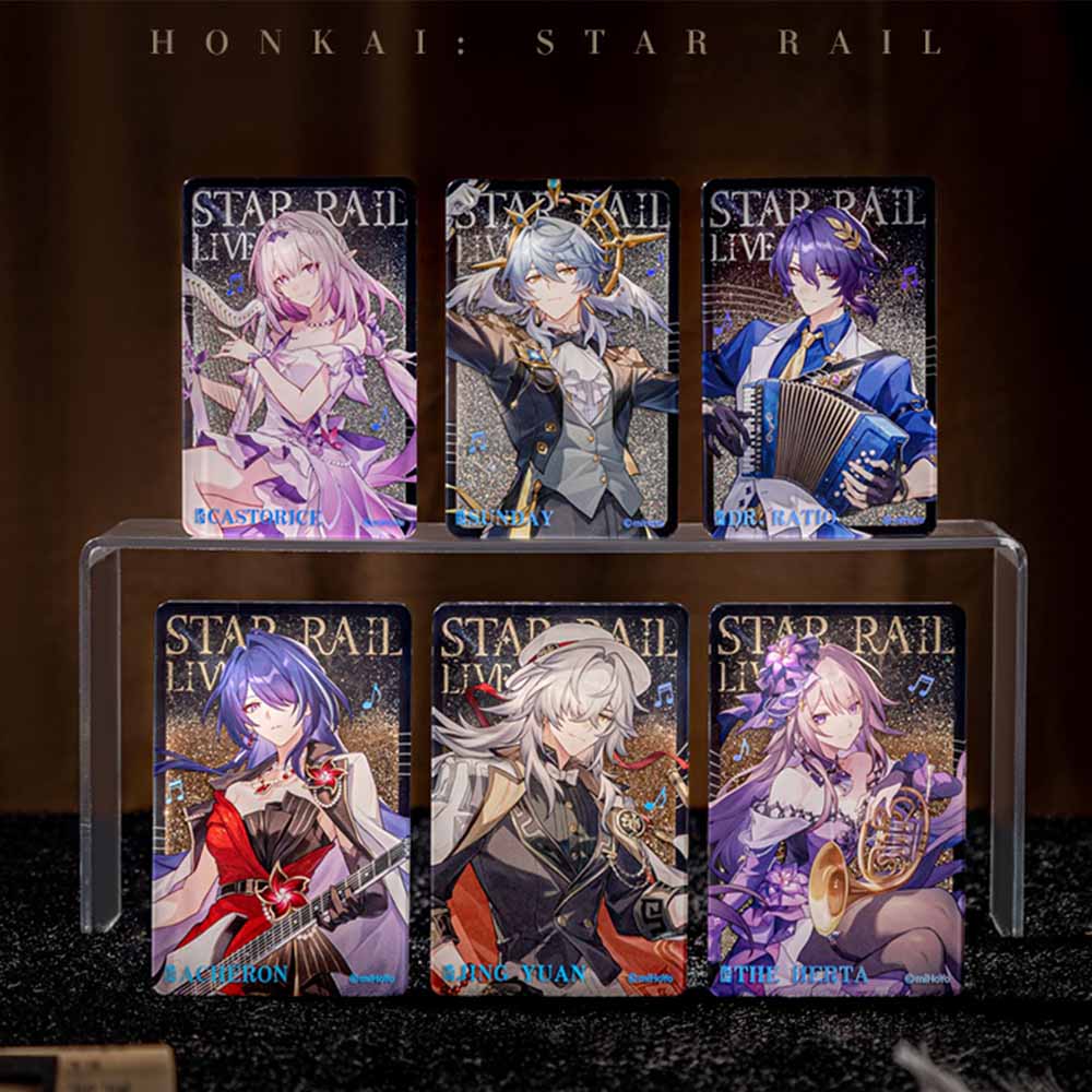Honkai: Star Rail Star Rail Live 2025 Acrylic Quicksand Block