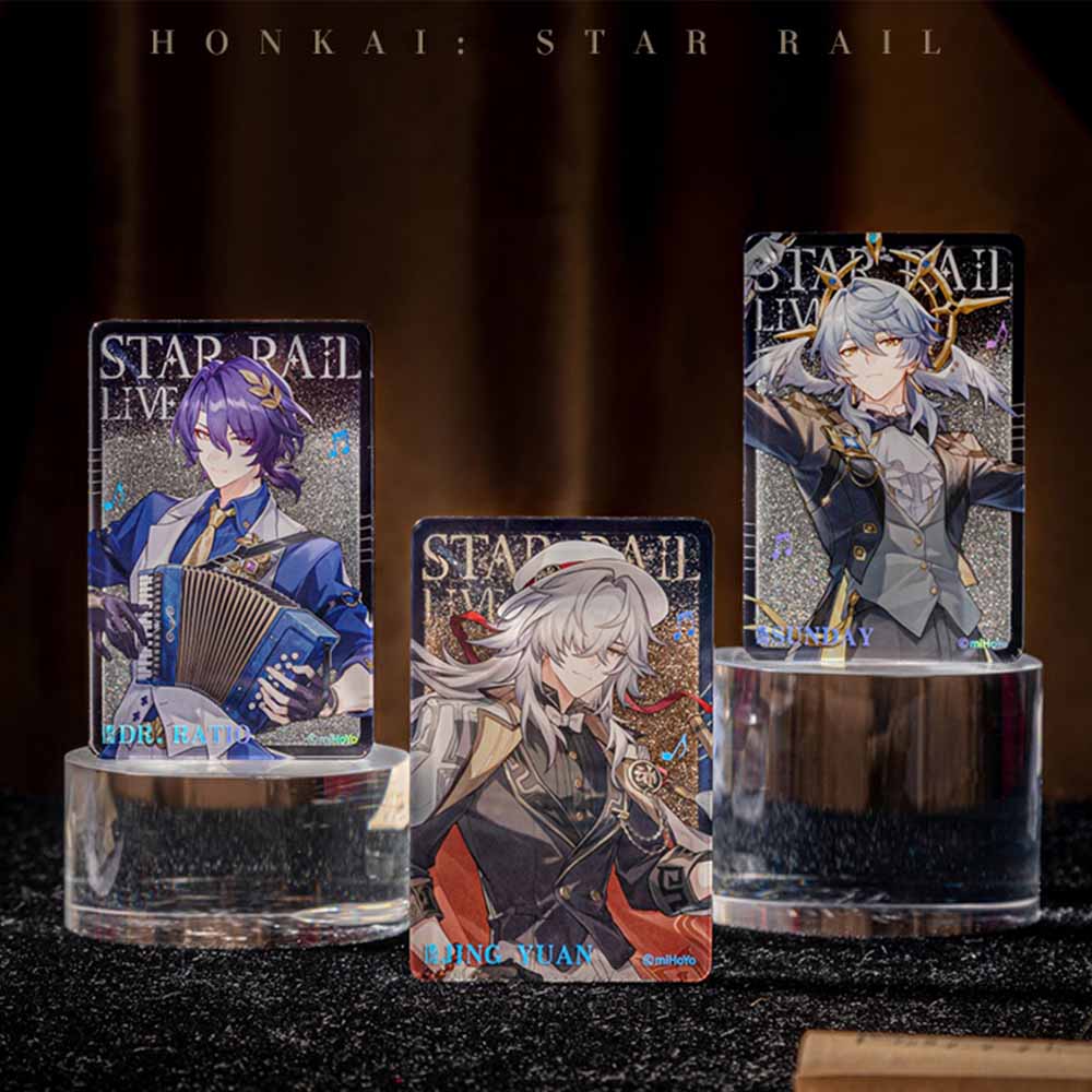 Honkai: Star Rail Star Rail Live 2025 Acrylic Quicksand Block