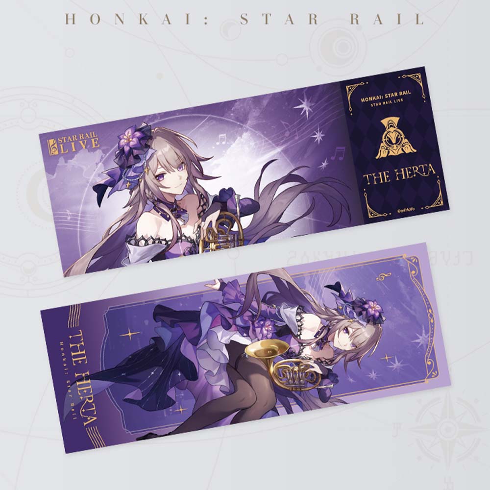 Honkai: Star Rail Star Rail Live 2025 Laser Ticket