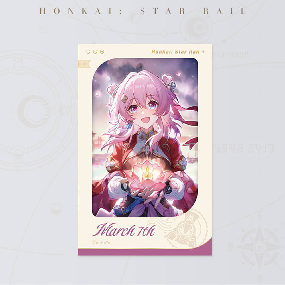 Honkai: Star Rail Stellar Sea Celebration Series Faux Film Cards