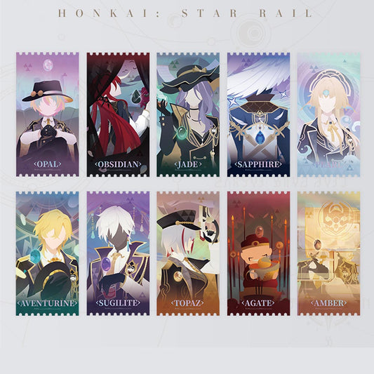 Honkai: Star Rail Stoneheart’s Oath Ring Series Collectible Card Set