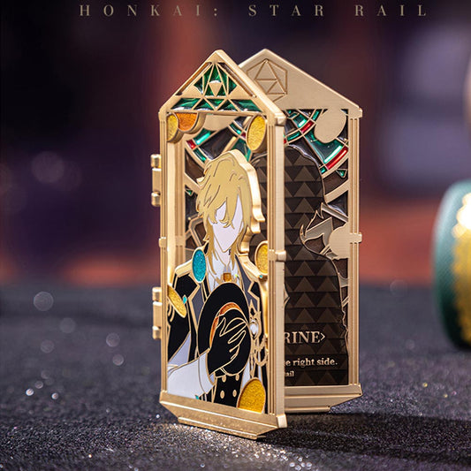 Honkai: Star Rail Stoneheart’s Oath Ring Series Metal Badges
