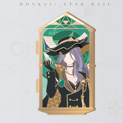 Honkai: Star Rail Stoneheart’s Oath Ring Series Metal Badges