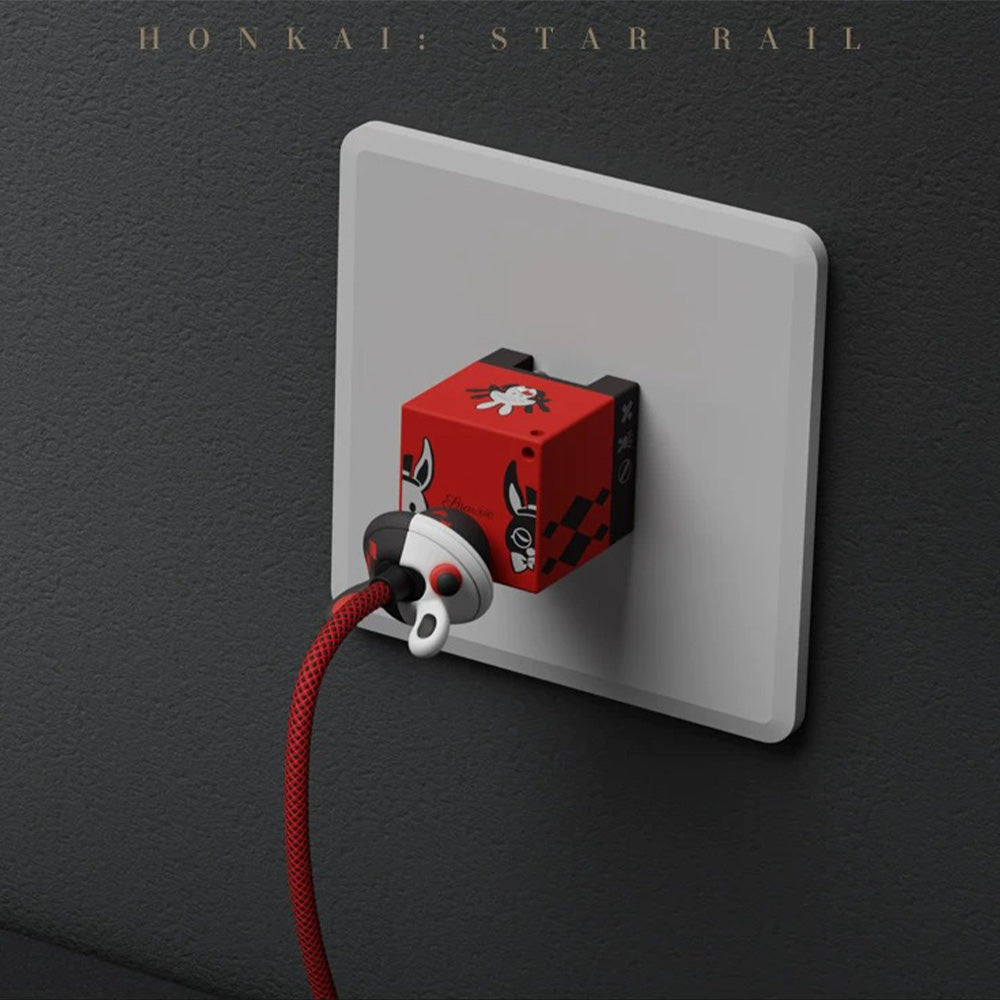 Honkai: Star Rail Straight Fire Unreal Banger Sparkle & Sparxie Series Fast Charging Power Adapter