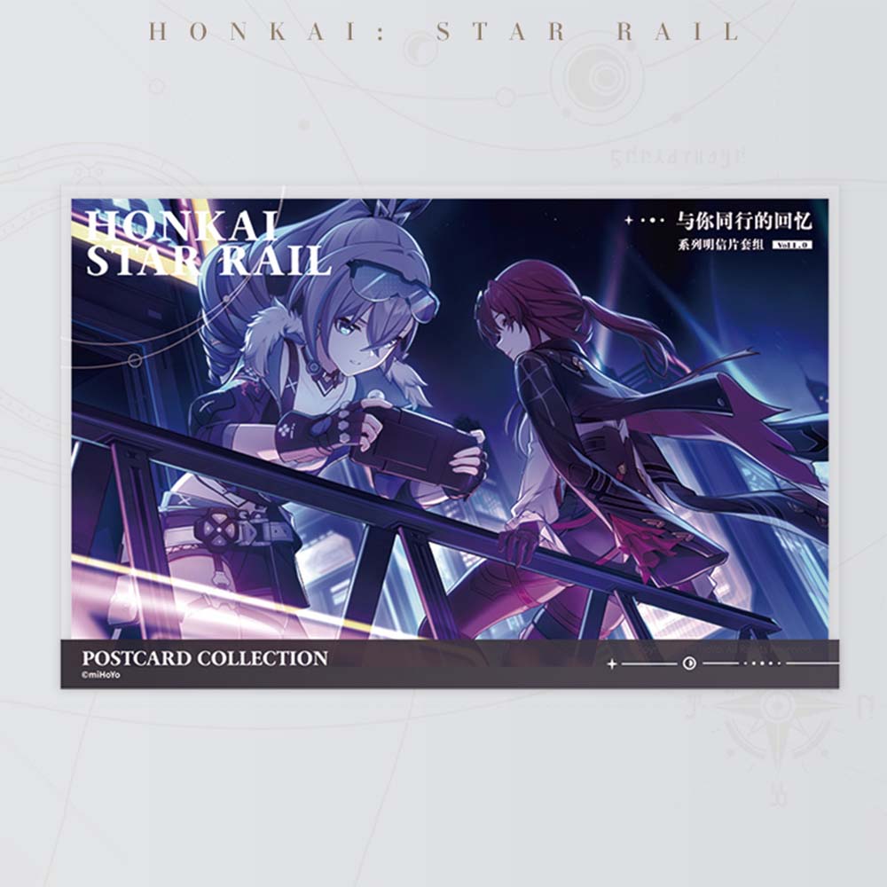 Honkai: Star Rail The Memories We Share Postcard Set