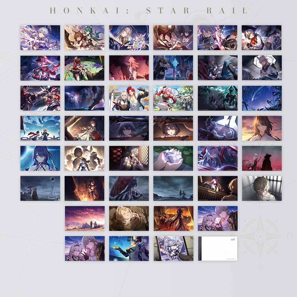Honkai: Star Rail The Memories We Share Postcard Set