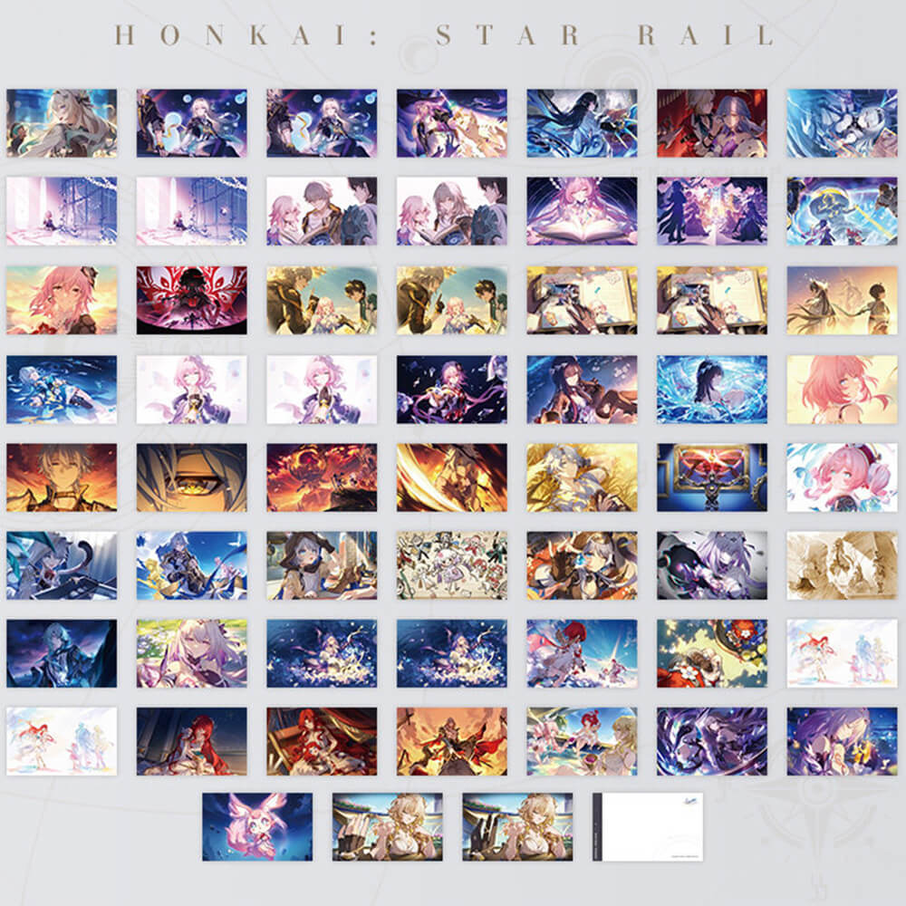 Honkai: Star Rail The Memories We Share Postcard Set