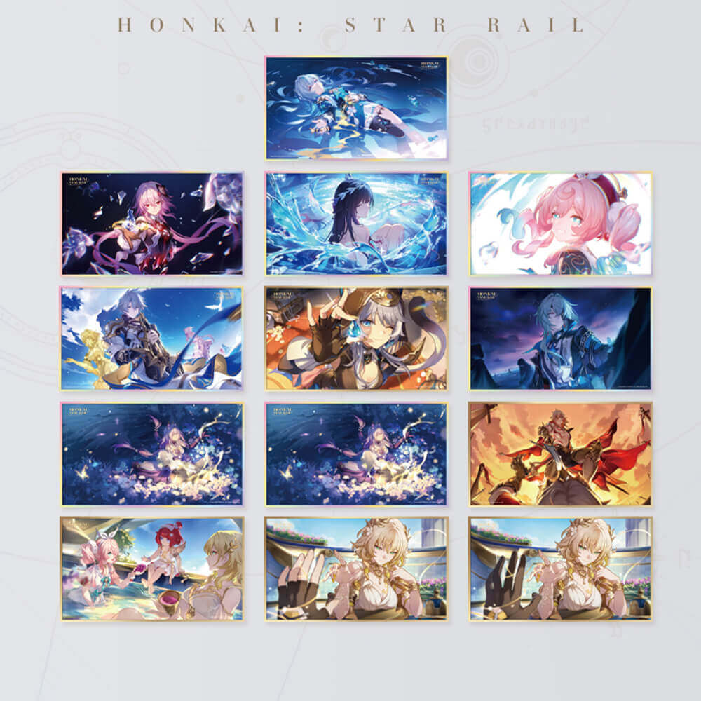 Honkai: Star Rail The Memories We Share Series PET Colored Paper
