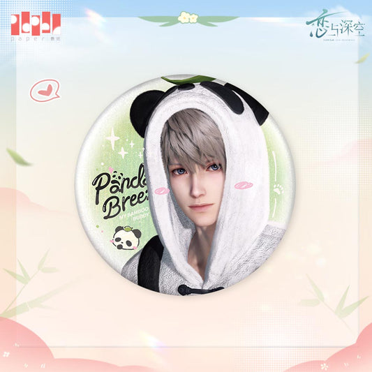 【Pre order】Love and Deepspace Panda Breeze Series Tinplate Badge