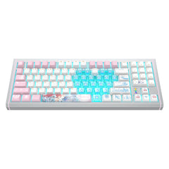 Wuthering Waves Aemeath Snowfluff Whispers Themed Keyboard