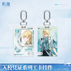 Wuthering Waves Entry Permit Series ID Card Keychain