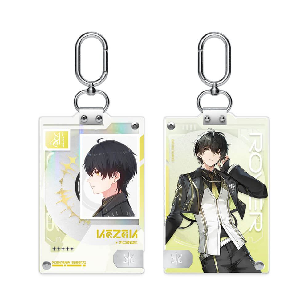 Wuthering Waves Entry Permit Series ID Card Keychain