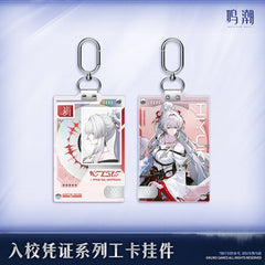 Wuthering Waves Entry Permit Series ID Card Keychain