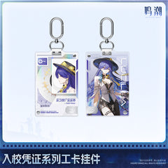 Wuthering Waves Entry Permit Series ID Card Keychain