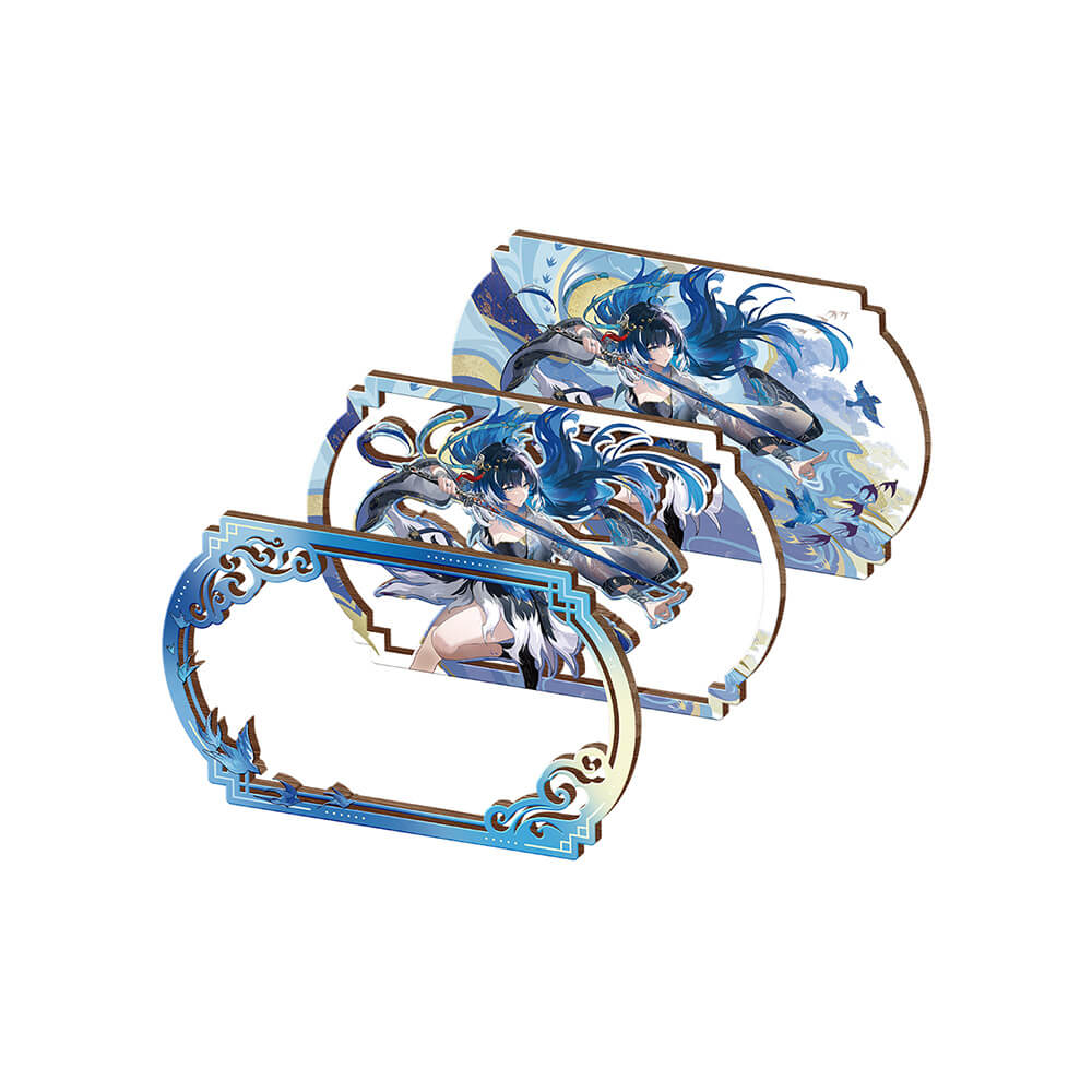 Wuthering Waves Mengzhou's Silhouette Themed 3D Card