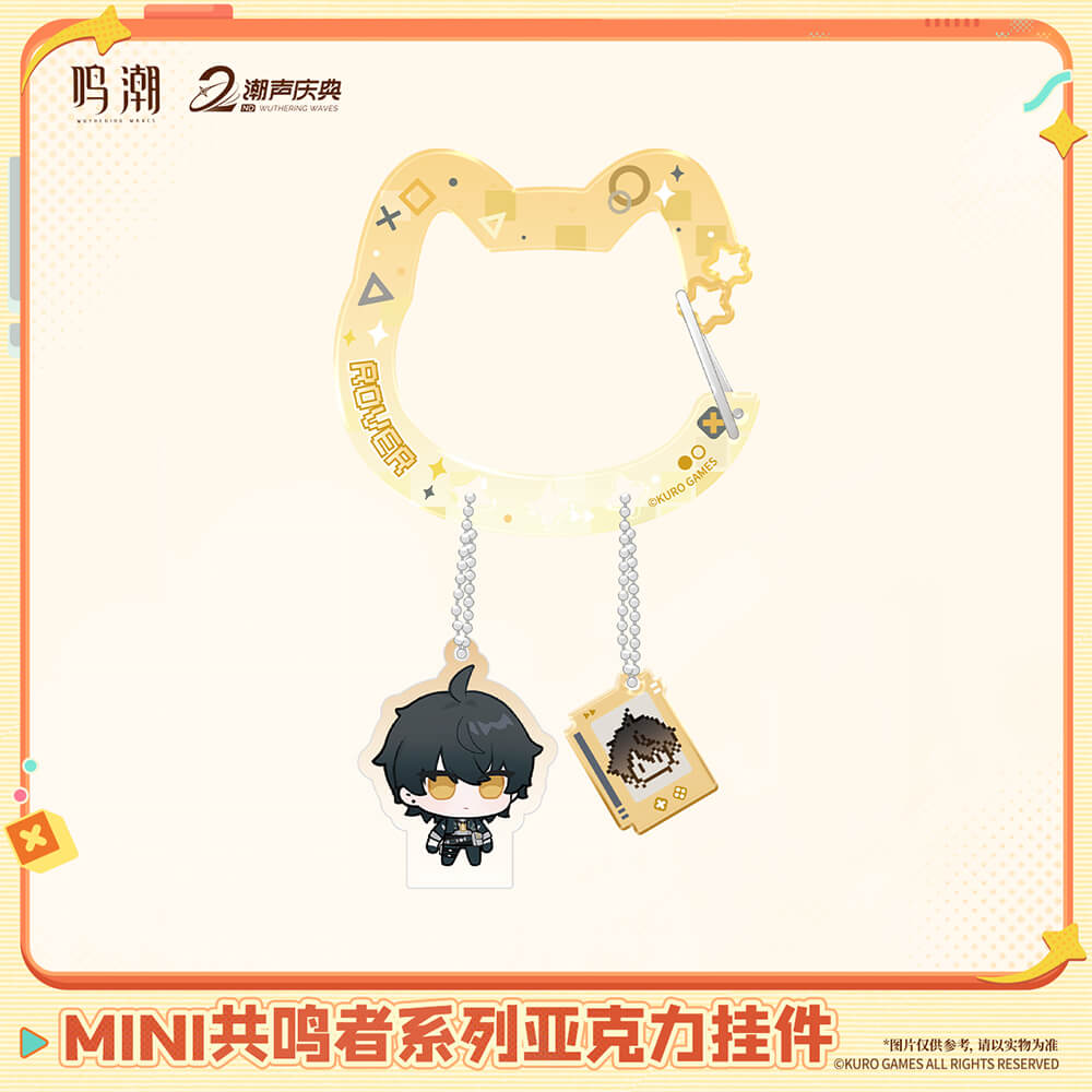 Wuthering Waves Mini Resonator Series Acrylic Keychain