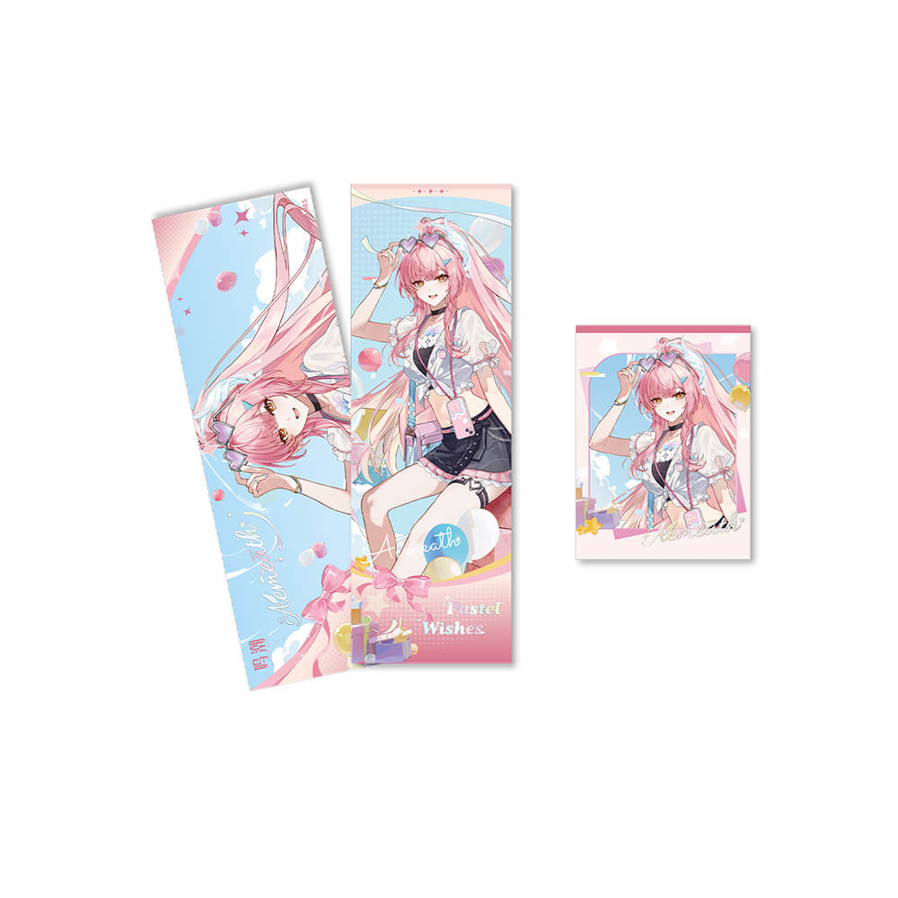 Wuthering Waves Pastel Wishes Themed Laser Ticket Set