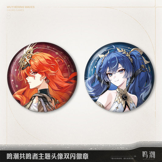 【 Pre order 】Wuthering Waves Resonator Themed Avatar Reflective Badge