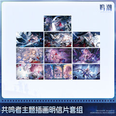 Wuthering Waves Resonator Themed Illustrated Postcard Set