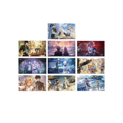 Wuthering Waves Resonator Themed Illustrated Postcard Set