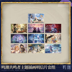 Wuthering Waves Resonator Themed Illustrated Postcard Set