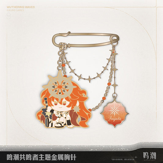 【 Pre order 】Wuthering Waves Resonator Themed Metal Brooch