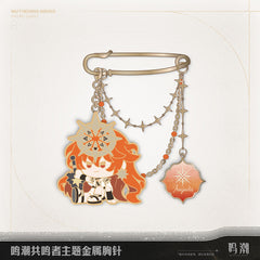 【 Pre order 】Wuthering Waves Resonator Themed Metal Brooch