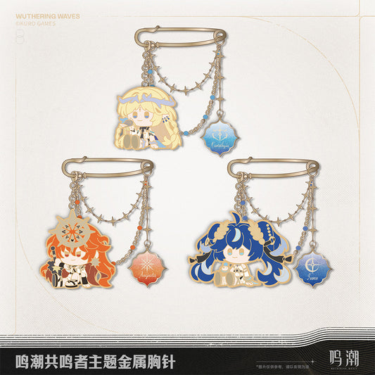 【 Pre order 】Wuthering Waves Resonator Themed Metal Brooch