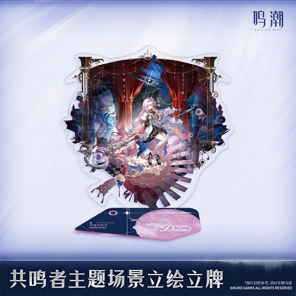 Wuthering Waves Resonator Themed Splash Art Standee