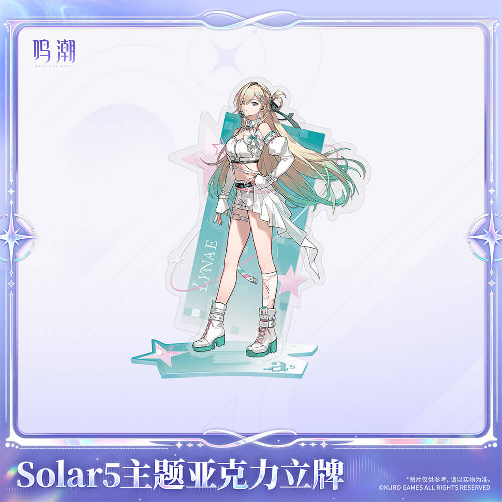 Wuthering Waves Solar5 Themed Acrylic Standee