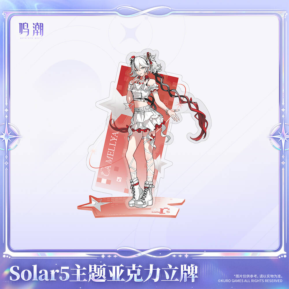 Wuthering Waves Solar5 Themed Acrylic Standee