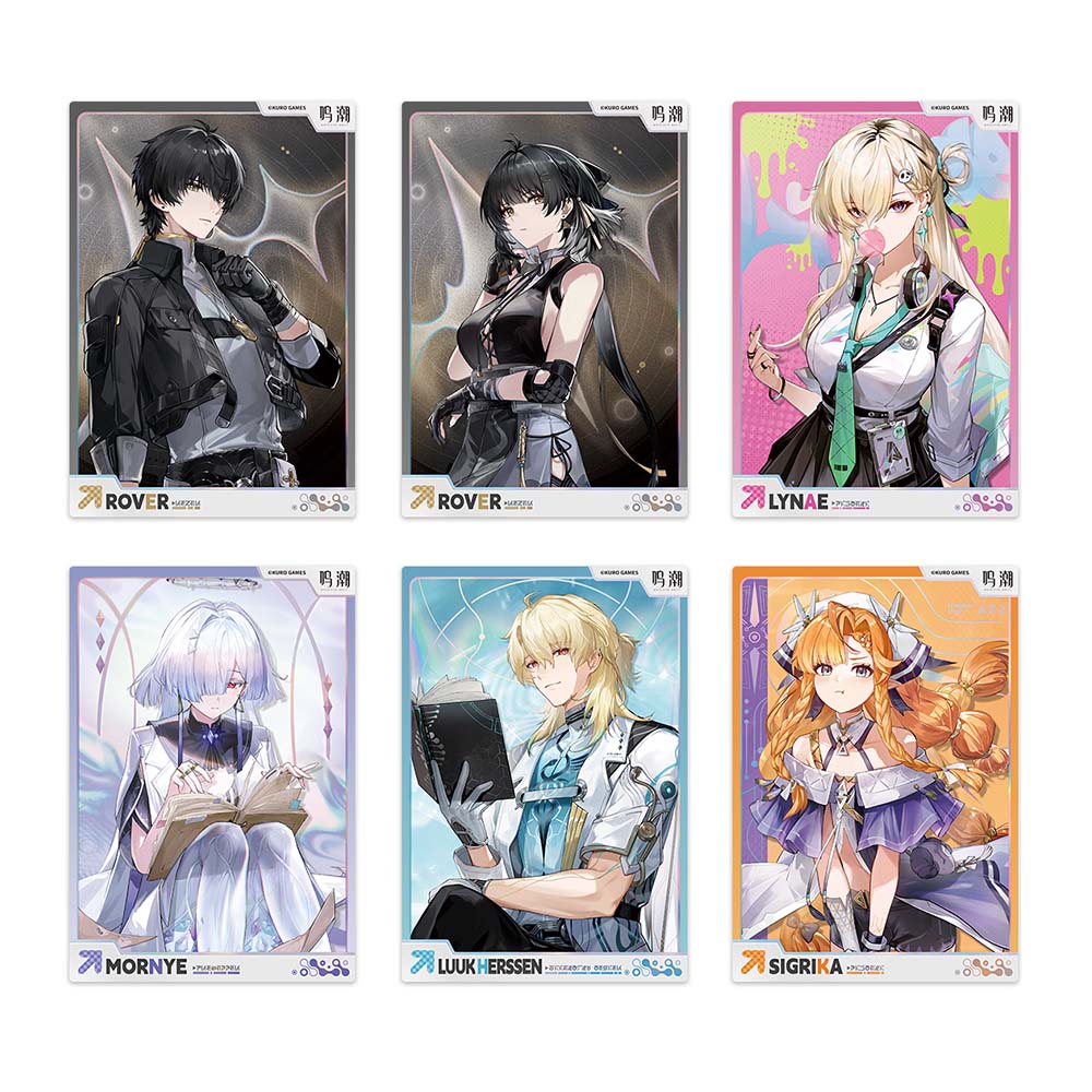 Wuthering Waves Startorch Dreamland Series PET Clear Card Set