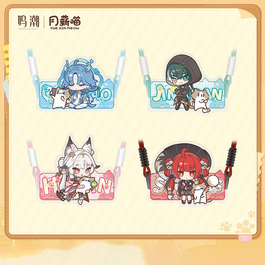 Wuthering Waves × YUE XIN MEOW Daily Resonance Themed Acrylic Phone Grip