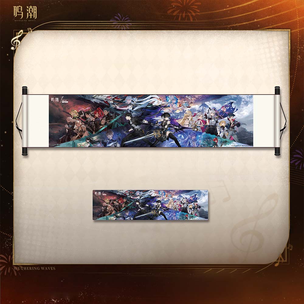 【 Pre order 】Wuthering Waves 1st Anniversary Scroll Wall Art