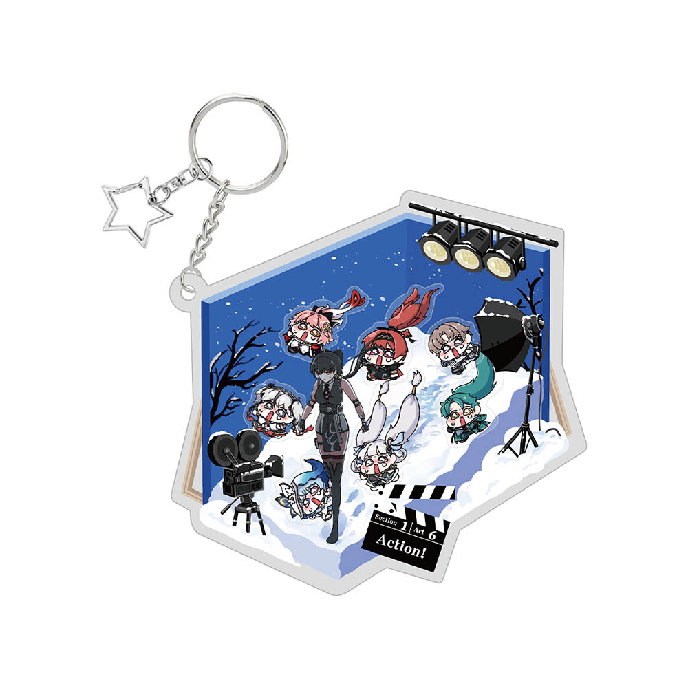 Wuthering Waves Resonator Theme Happy Shake Keychain
