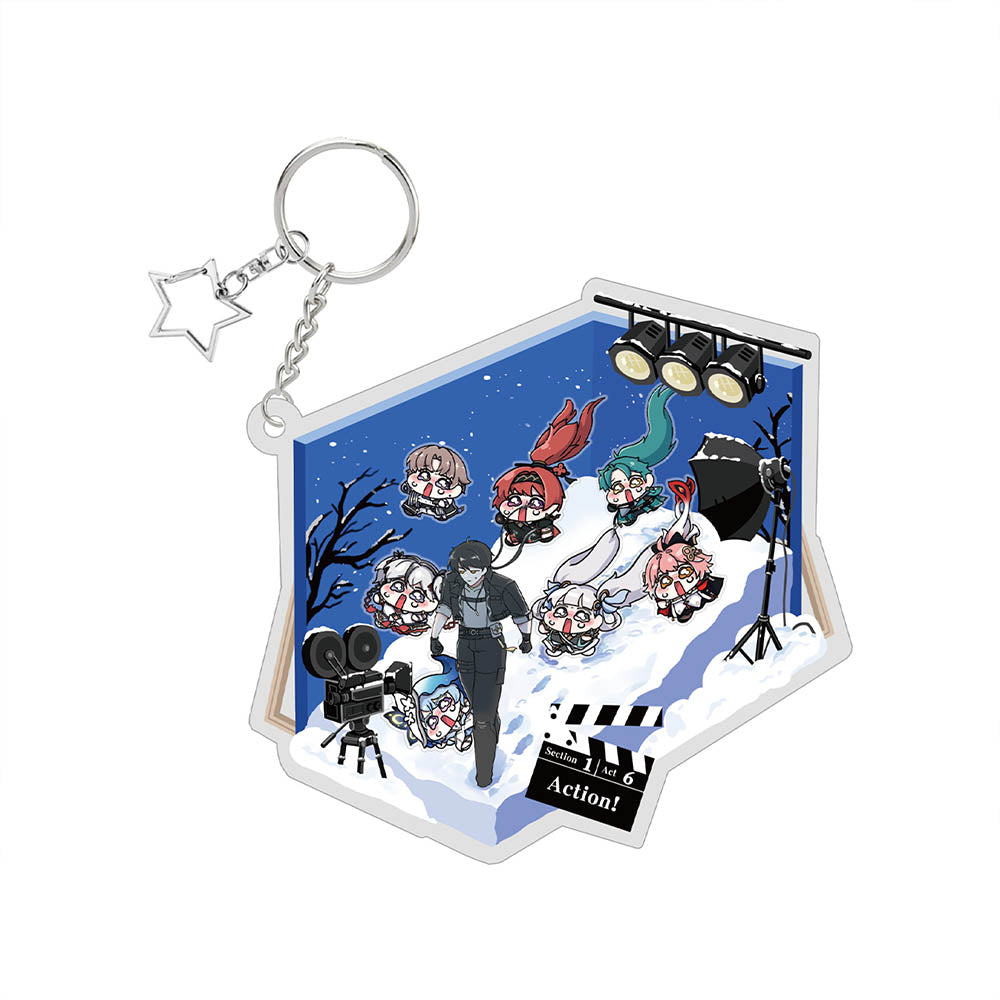 Wuthering Waves Resonator Theme Happy Shake Keychain