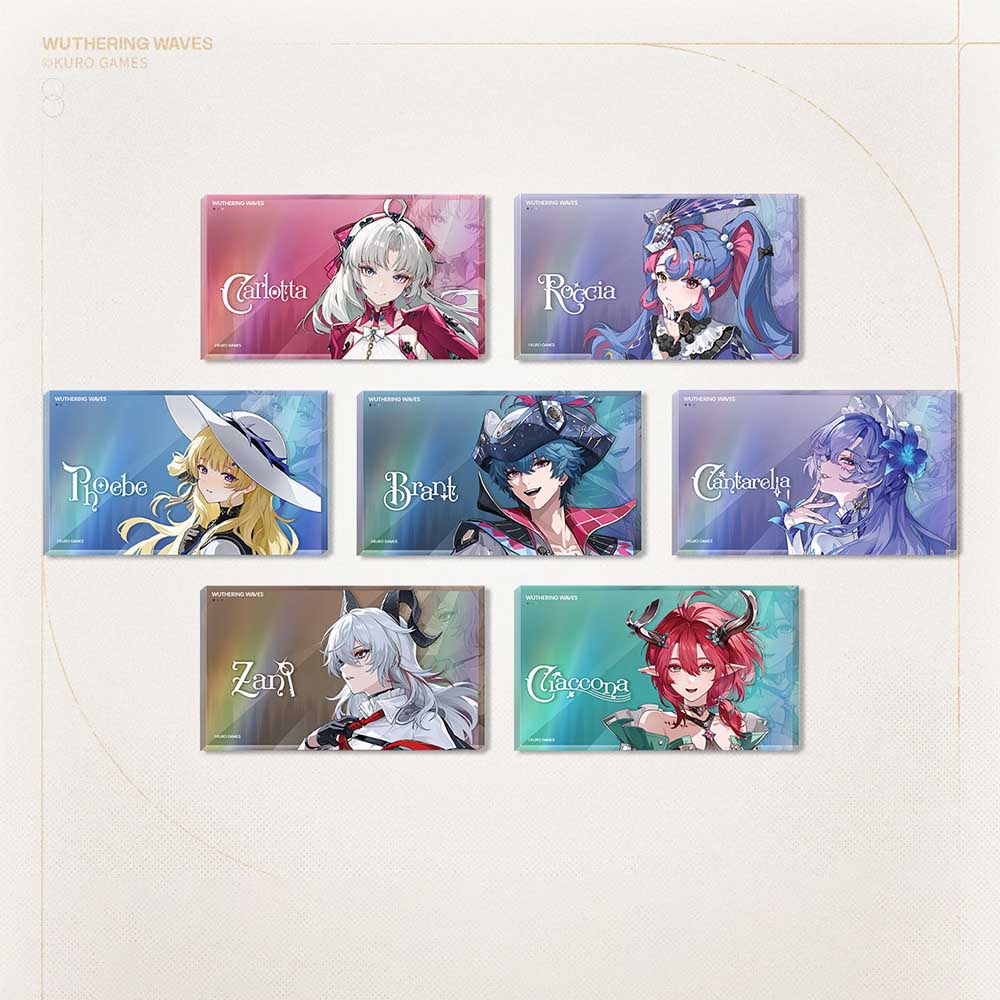 【 Pre order 】Wuthering Waves Resonator Theme Series Avatar Acrylic Block Vol.2